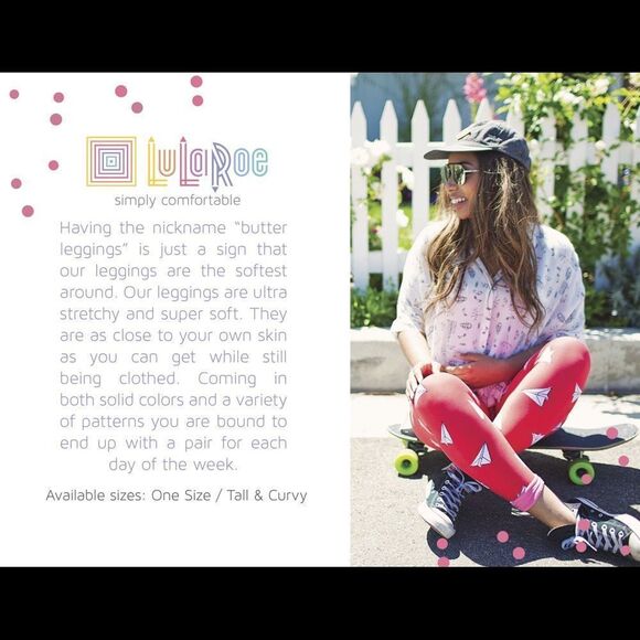 LuLaRoe Tall & Curvy Mystery Leggings - Picture 4 of 4